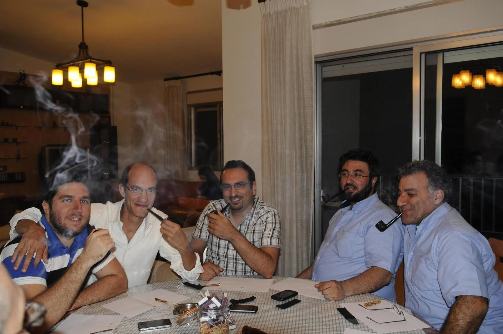 From left to right: Salim, Marc, Elie, Fares, Antoine