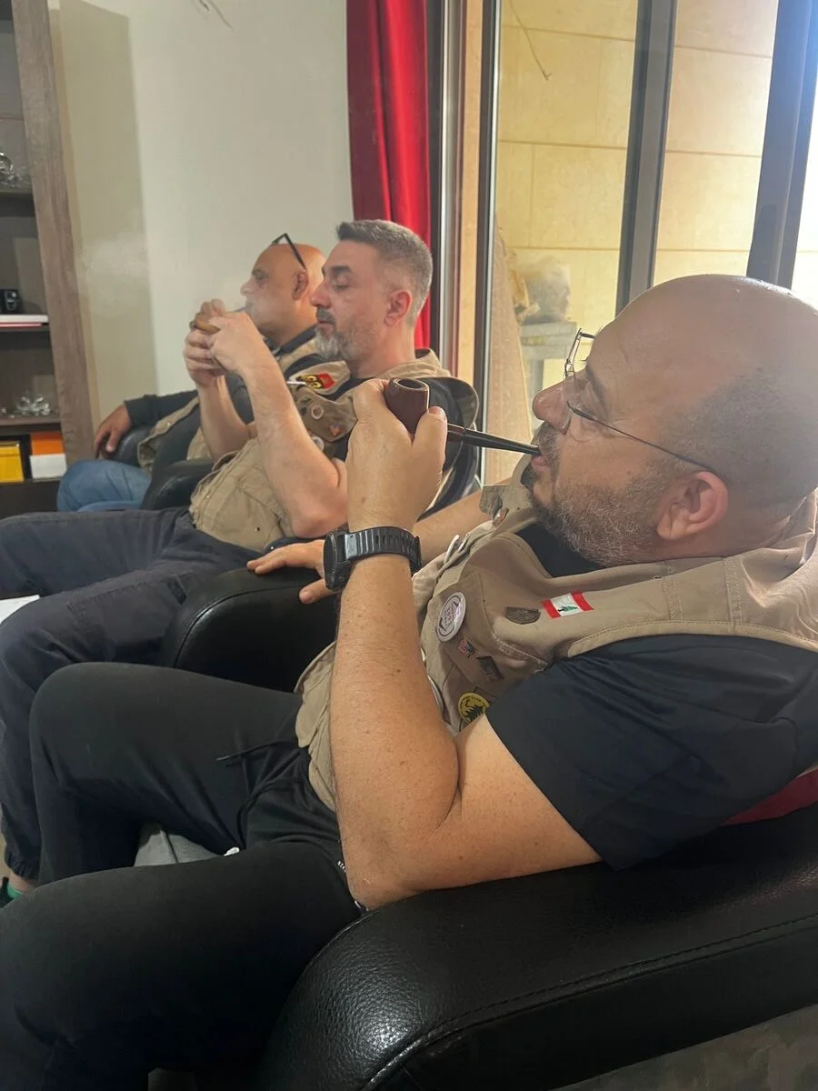 The Pipe Club of Lebanon holds its annual slow pipe smoking competition
