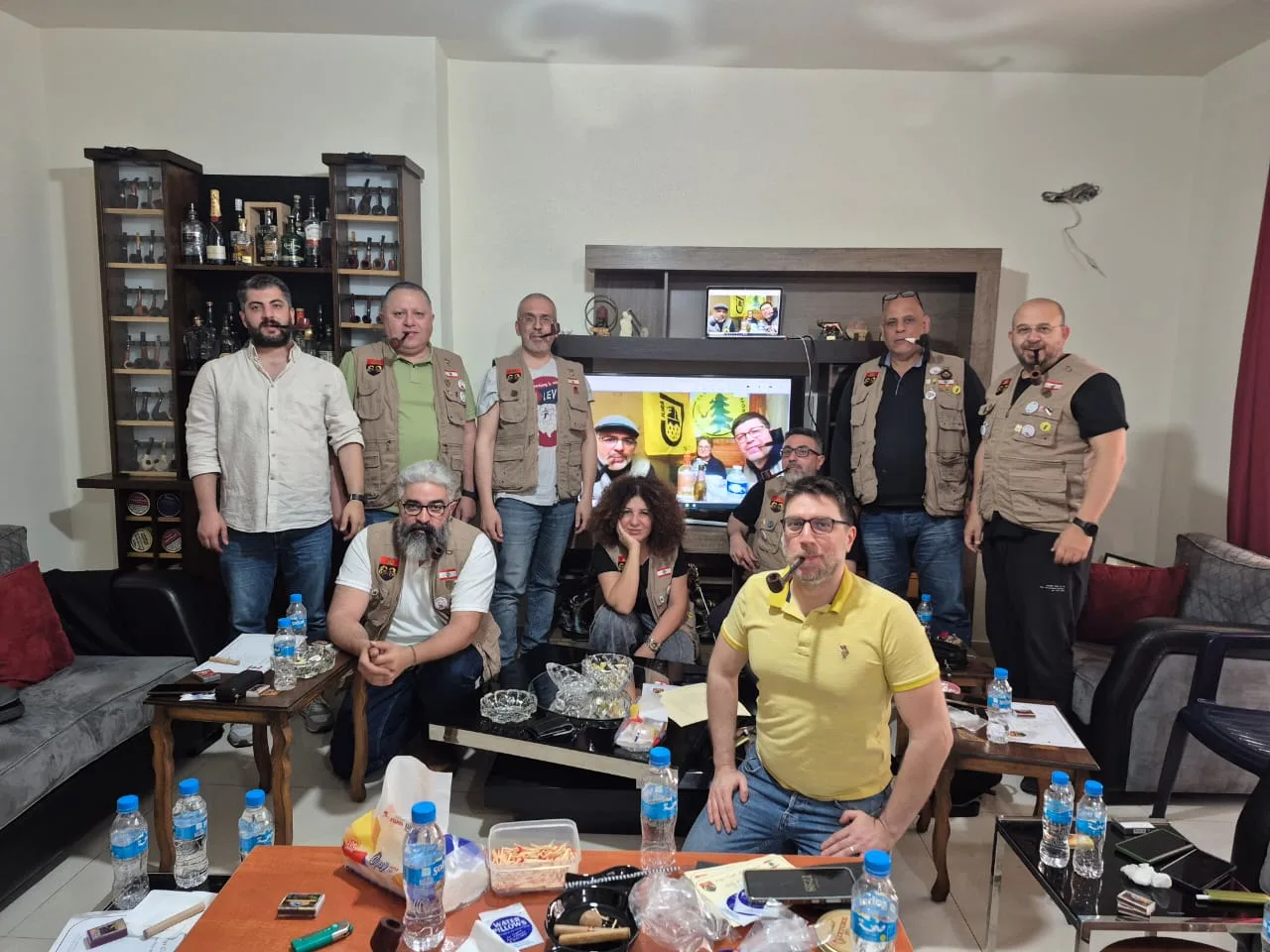 The Pipe Club of Lebanon holds its annual slow pipe smoking competition