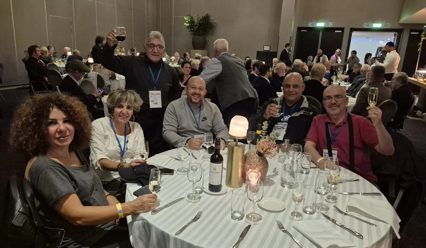 The Pipe Club of Lebanon members participate in the World Championship in Slow Pipe Smoking in Oirschot, the Netherlands
