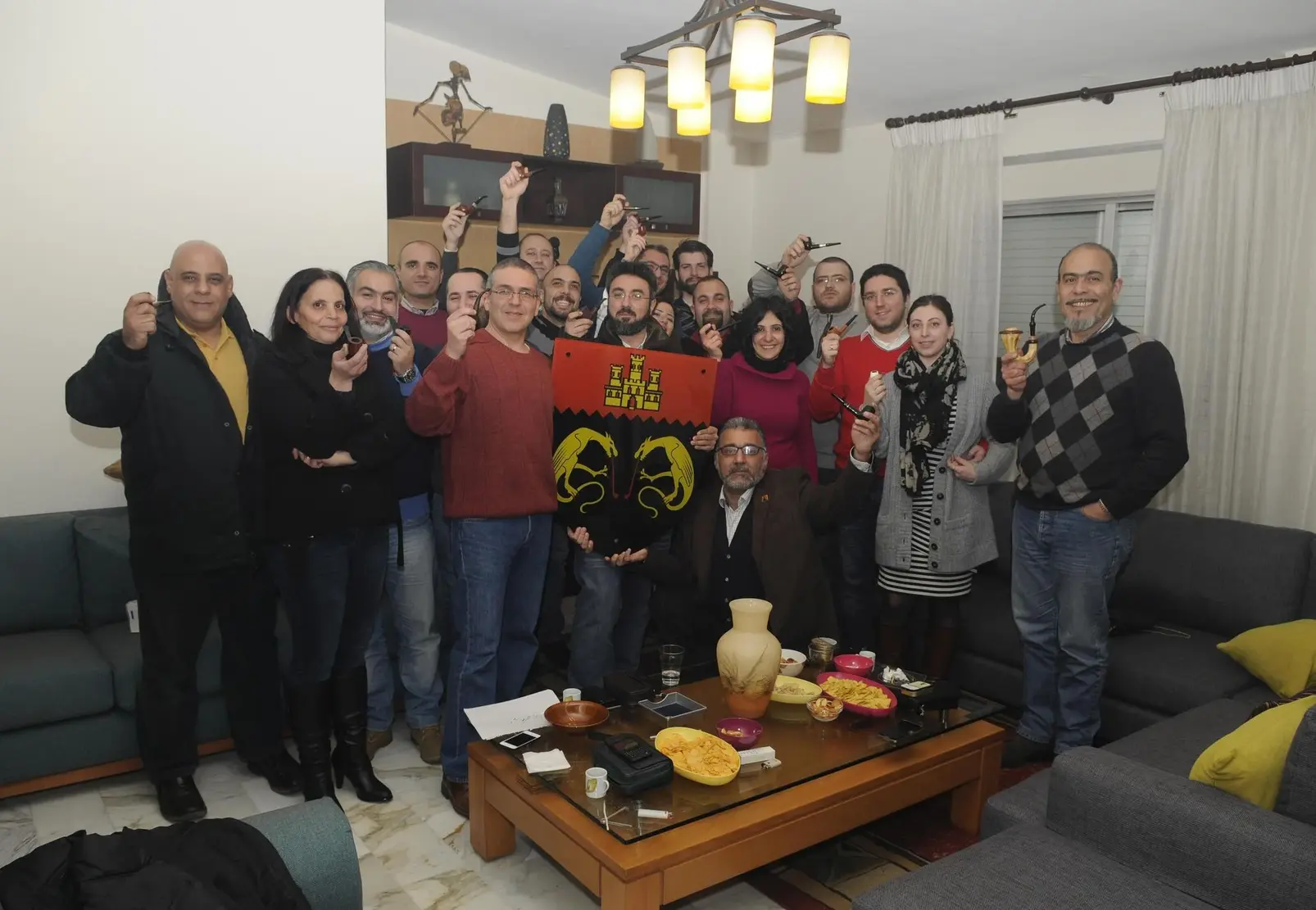 The 8th International Pipe Smoking Day celebration at the PCoLeb