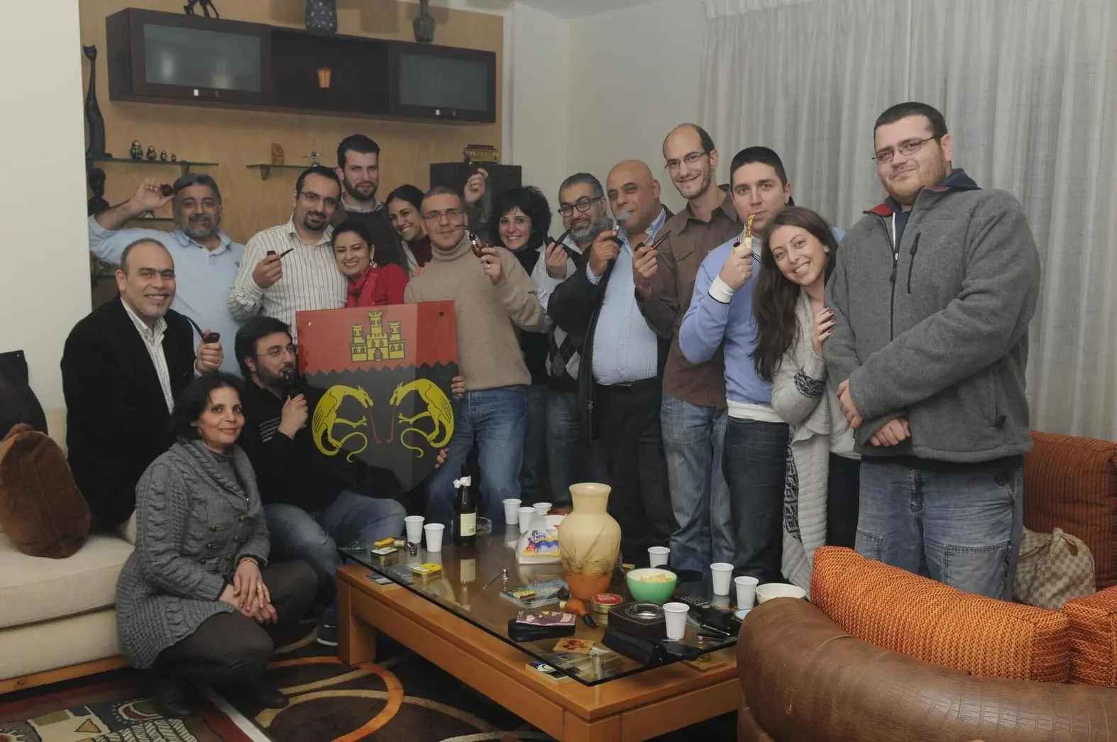 The 6th International Pipe Smoking Day celebration at the PCoLeb