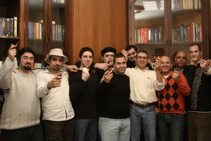 From left to right: Fares, Elie, Salim, Oliver, Jihad, Rick, Paul, Gihad, Tarek, and Marc