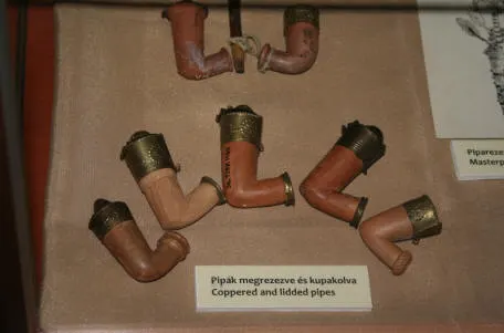 Pipes in the Debrecen Museum